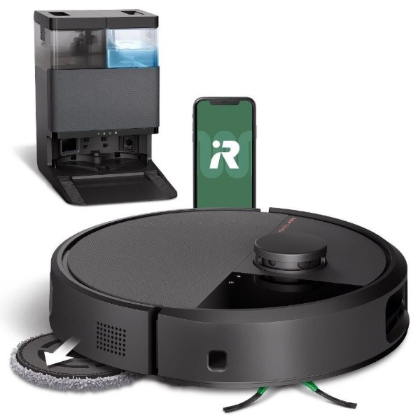 Фото - Робот-пилосос миючий iRobot Combo 505+ Black (N185040)